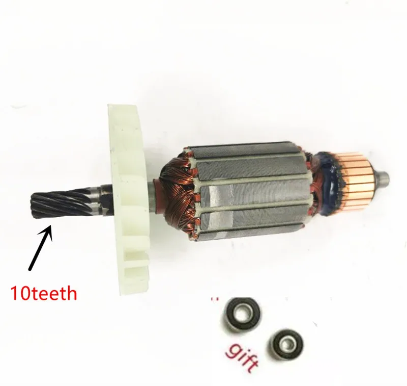 

AC220-230V Якорный ротор 360188E C202498E, замена для Hitachi C7U 360727E