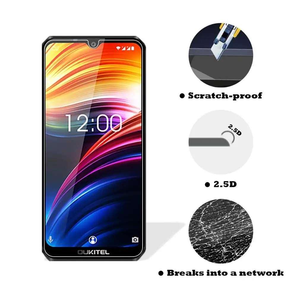 Чехол из закаленного стекла для Oukitel K3 K5 K6 K8 K9 K12 K4000 K5000 K8000 K6000 PLUS K10000 Pro защита