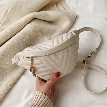 

Small Simple Crossbody Bags For Women 2020 Tassel Shoulder Messenger Bag Female Fashion Handbags and Purses F-596