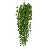 1Pcs Artificial Plants Fake Hanging Vine Plant Leaves Garland Home Garden Wall Decoration Green (3)