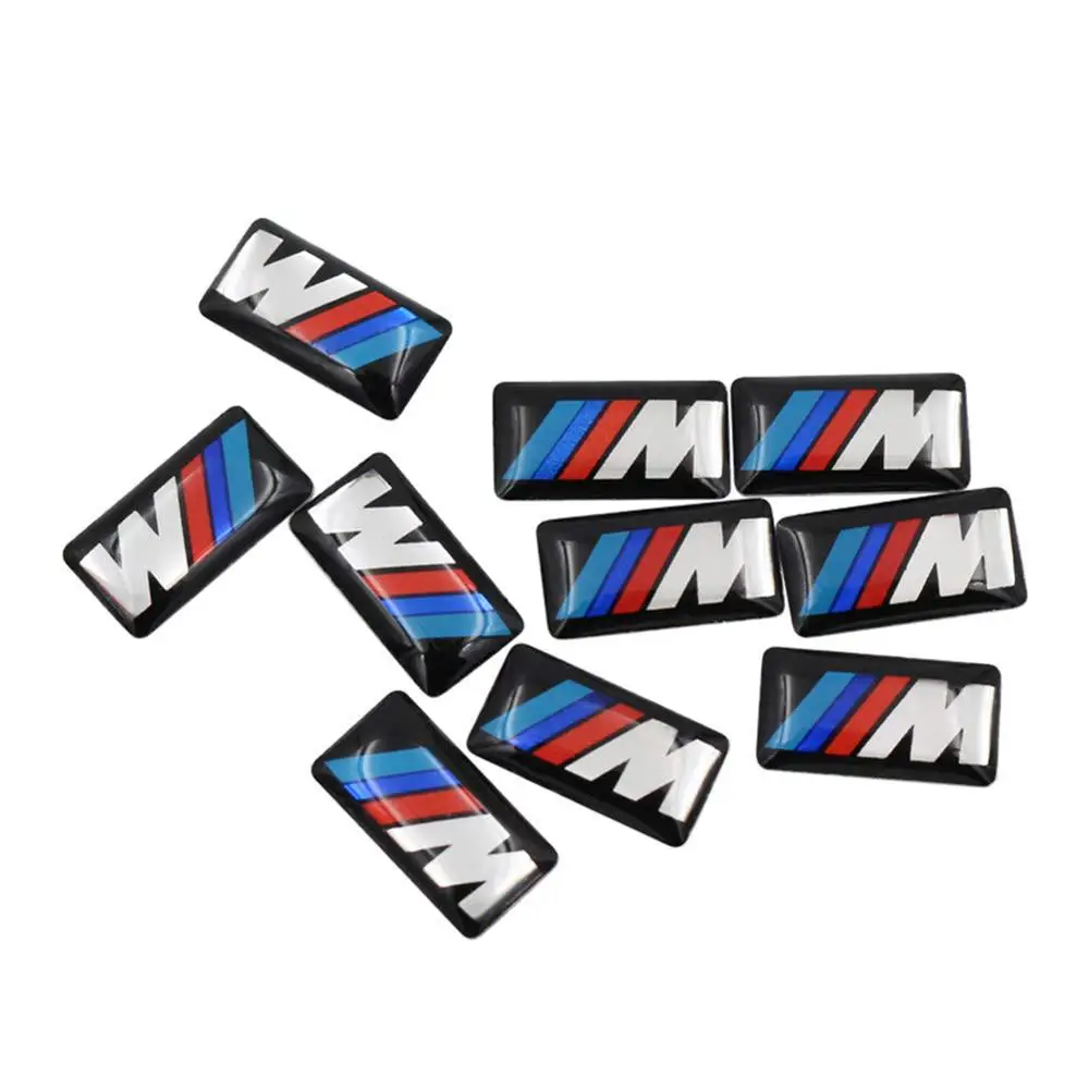 

10 PCS Car Sticker on Cars for BMW 1 3 5 7 Series GTX1X3X5X6 M1 M2 M3 M4 M5 M6 Car Wheels and Accessories Auto Stickers for Car
