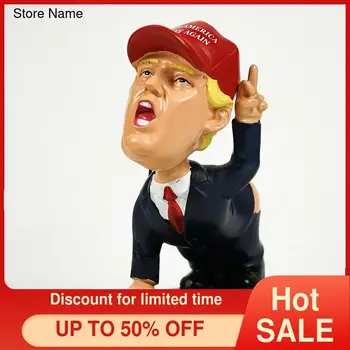 

Creative resin doll decoration leader cartoon character statue Pupu model memorial doll decoration home decoration Kawaii
