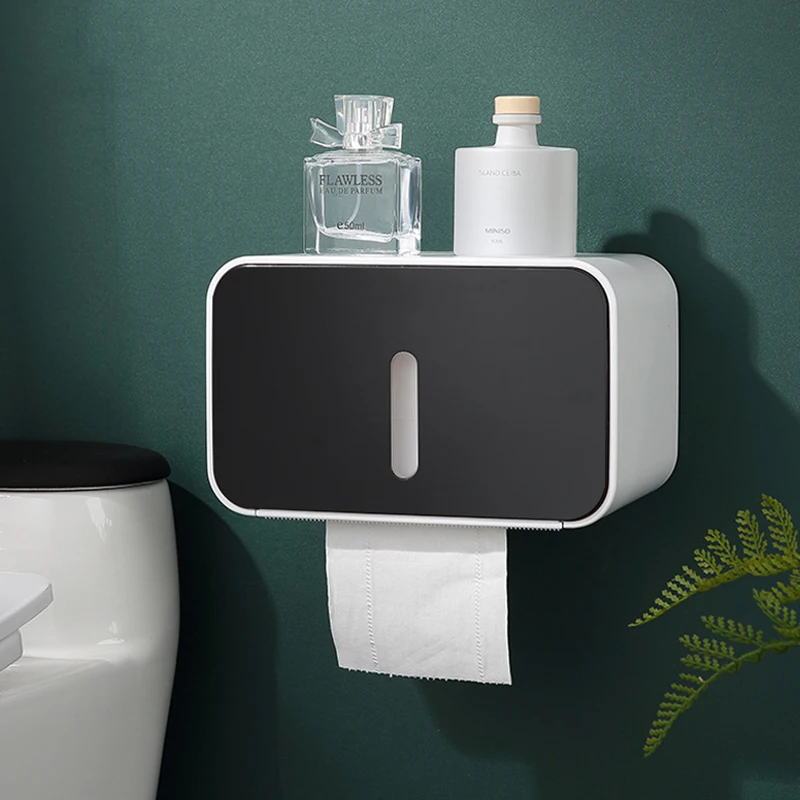 Ainiv Porte Papier Toilette, Support Papier Toilette Auto-Adhésif