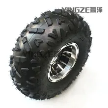 GO KART KARTING ATV UTV Buggy 16X8-7 Inch Wheel Tubeless Tyre Tire With 4 Holes Hub