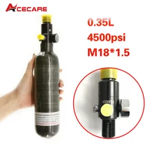 Acecare Pcp Air Rifle 350Cc 300 бар бак из углеродного волокна цилиндр Pcp Пейнтбольный Бак Регулятор давления карабин 5,5 Airforce Condor