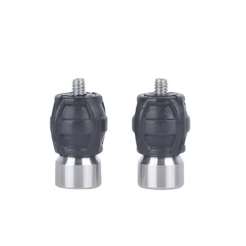 

Hot Archery Bow Sight Stabilizer Compound Bow Damper Ball Metal Rubber Shock Absorber Sight Head Damping for Hunting