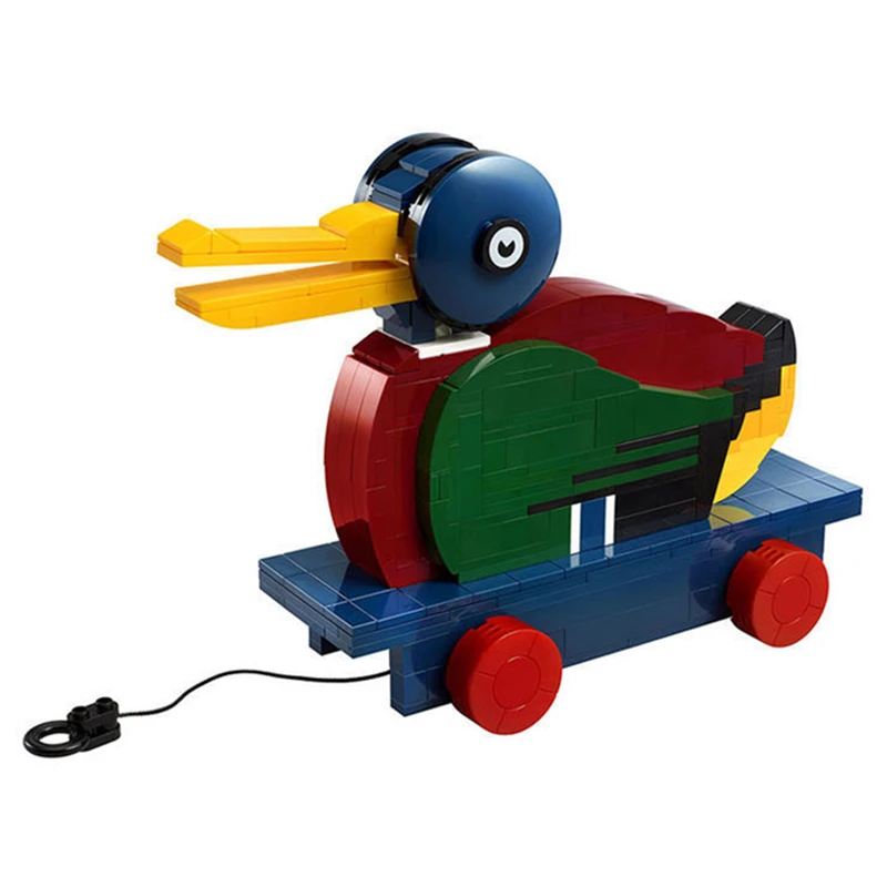

NEW 60th Anniversary Limited Commemorative Wooden Duck Building Blocks Kit Bricks Classic Sets Model Kids Toy For Children Gift