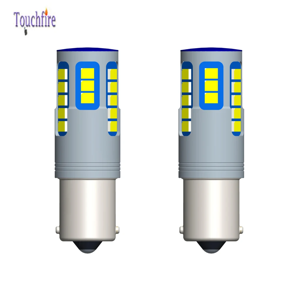2 шт./лот 1156 P21W 1157 T20 W21W 7440 7443 2835smd 24LED 800Lm Canbus автомобильная лампа DRL задний свет 10 30 в