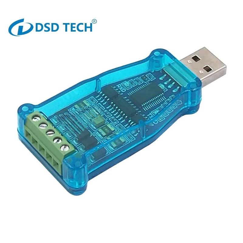 Convertitore USB A RS485/RS422 DSD TECH Con Chip FTDI - Per Collegare Dispositivi Industriali, Sensori Modbus E PLC Al Computer