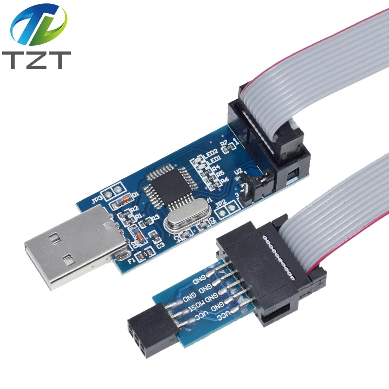 Usbasp usbisp avr programmierer usb isp usb asp atmega8 atmega128 unterstützung win7 64 – Detail 8