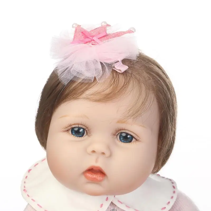 

Early Childhood Educational Creative Toy Gift for Wedding Presses Doll Infant Clothing Model Simulated Doll Realistic
