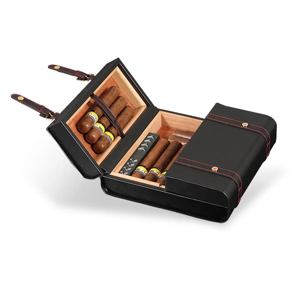 Advent Diverse falanks 15 Sticks Cowhide Cedar Wood Cigar Case Humidor Travel Outdoor Portable  Smoking Accessories Fashion Business Gifts Men Gadget - Cigar Accessories -  AliExpress