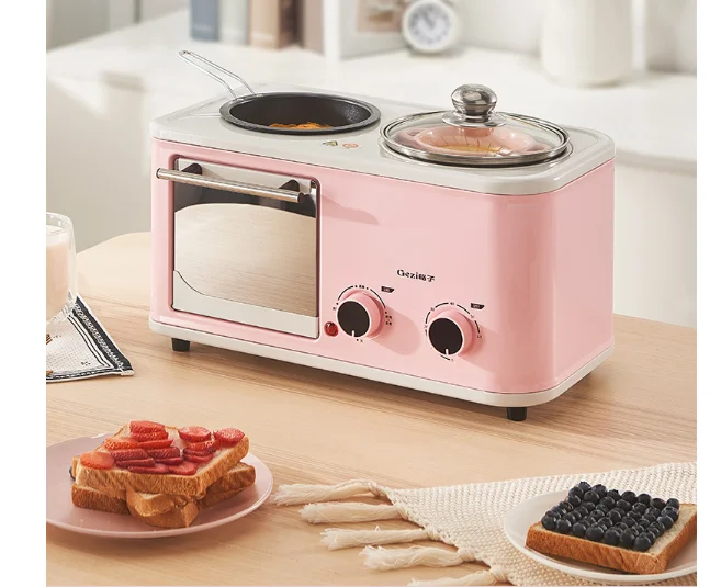 Breakfast machine Nosmok stick roast shabu-electric barbecue grill indoor Outdoor Party 6gear Toaster Furnace