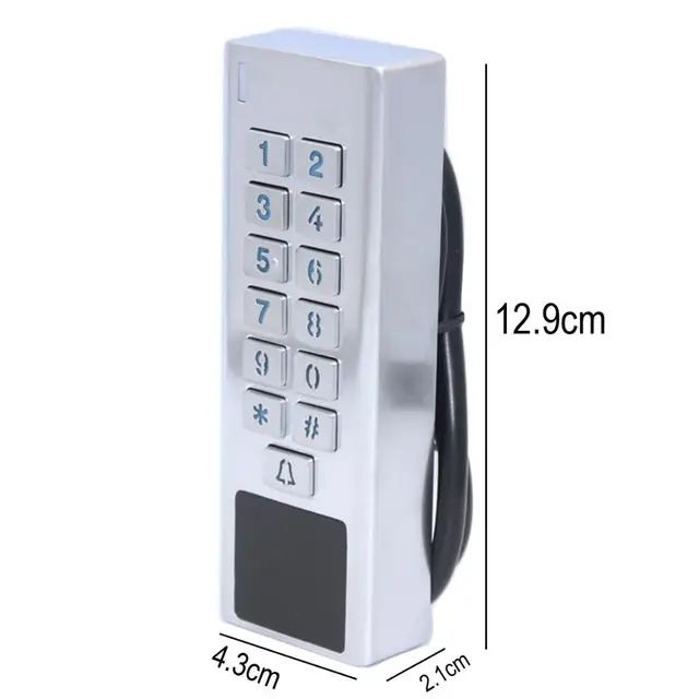 RFID Door Access Control Reader 2000 Users WG Input Output Security RF Keypad IP67 Waterproof for Outdoor Use 5