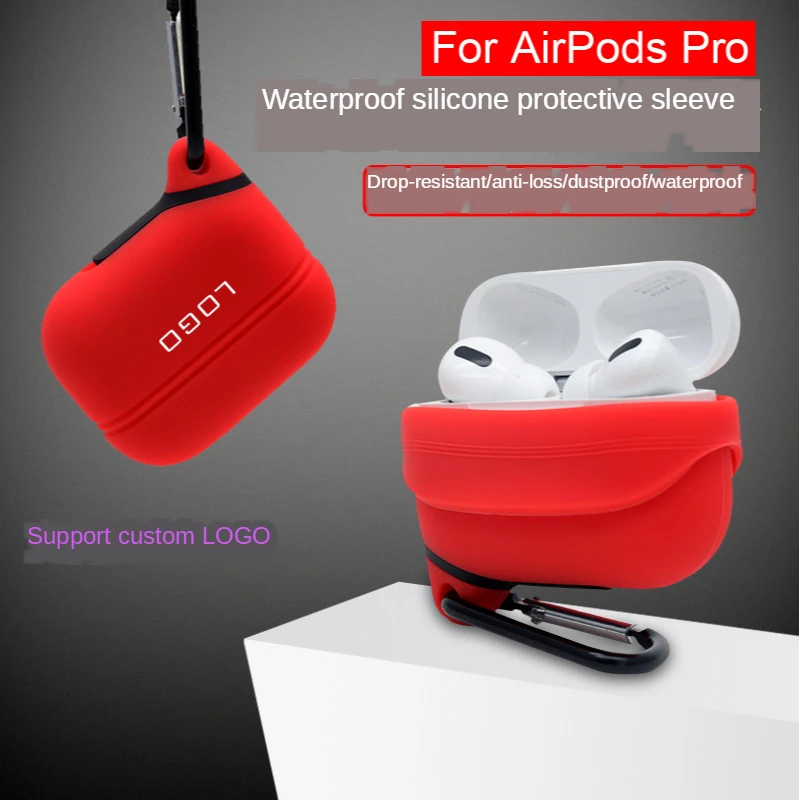 

Free shipping Suitable silicone integrated wireless bluetooth headset box Waterproof Case