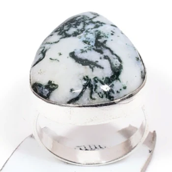 

Tree Agate Silver Overlay over Copper , Size: 7.75 , R5600