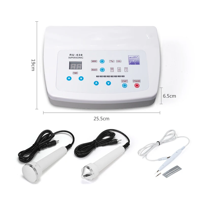  Ultrasonic Women Skin Care Whitening Freckle Removal High Frequency Lifting Skin Anti Aging Beauty 