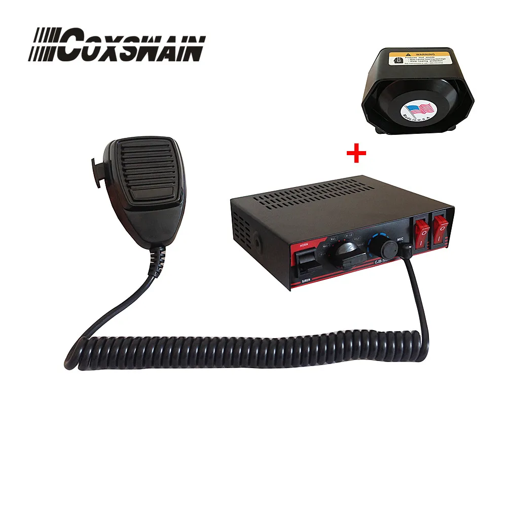(CJB 100A) Coxswain 100W Автомобильная сигнализация полицейская сирена 12 В постоянного