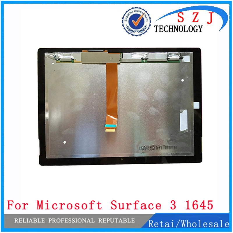 US $150.40 New 108 inch For Microsoft Surface 3 1645 lcd display touch screen digitizer Assembly panel generation LCD Complete