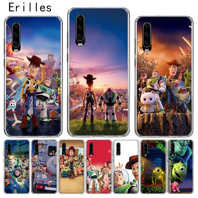 

Erilles Toy Story Buzz Case For Honor 10 lite Cover For Huawei 8X 9X 20 lite 20i V20 Soft Shell Y5 Y6 Y7 Y9 2019 Shell