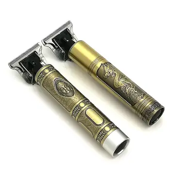 

Men Electric Carving Hair Clippers Beard Trimmer USB Rechargeable Cordless Haircut Machine