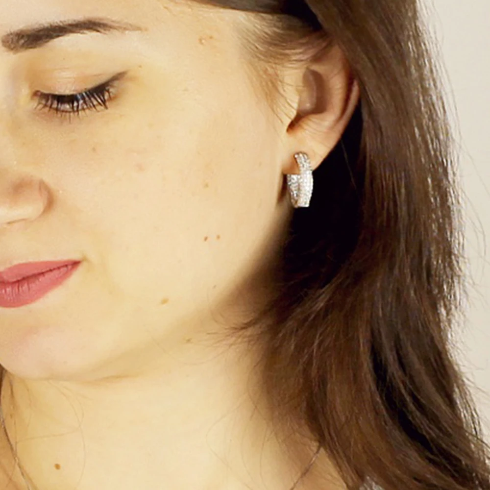 hoop earrings