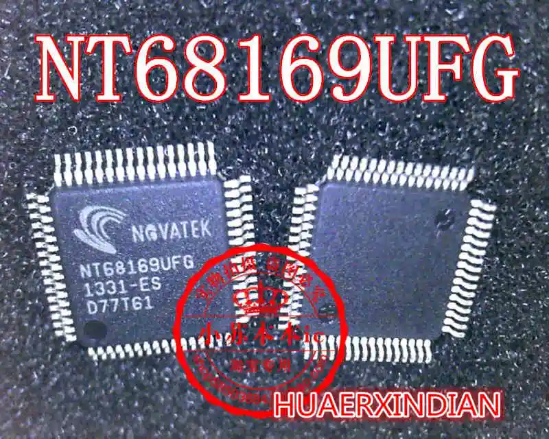 PT8528 SPFD8518A-HF101 A3931KJPT MSD3393LU ATP8620-A 100369972 NT68169UFG NT68169FG STDP5300H KSZ8995XA - Цвет: NT68169UFG