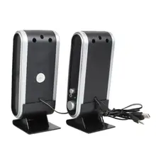 Портативный компьютерный динамик 6 Вт USB power портативный компьютер динамик с ушным гнездом(динамик) для офиса компьютерные аксессуары