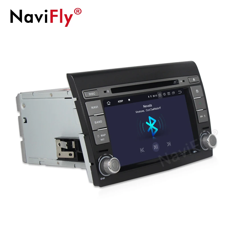 Excellent NaviFly IPS DSP Android 9.0 Car Radio Multimedia Player for FIAT BRAVO 198 2007 2008 2009 2010 2011 2012 2013 2014 Stereo GPS BT 2