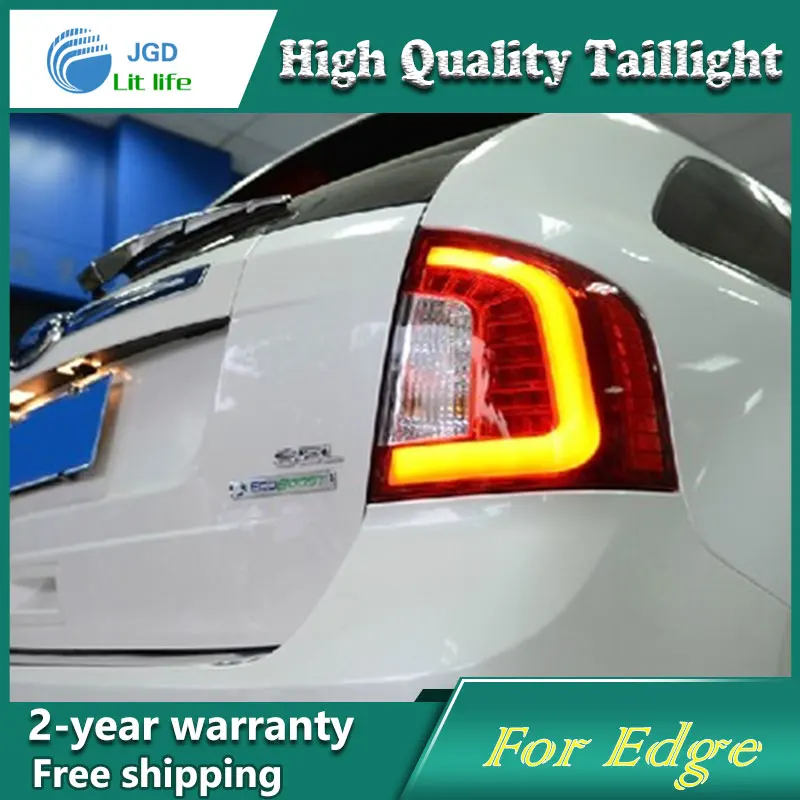 Compare Car Styling Tail Lamp for Ford Edge 2009-2013 Edge Taillights LED Edge Taillight Rear Lamp LED DRL+Brake+Park+Signal Stop Lamp