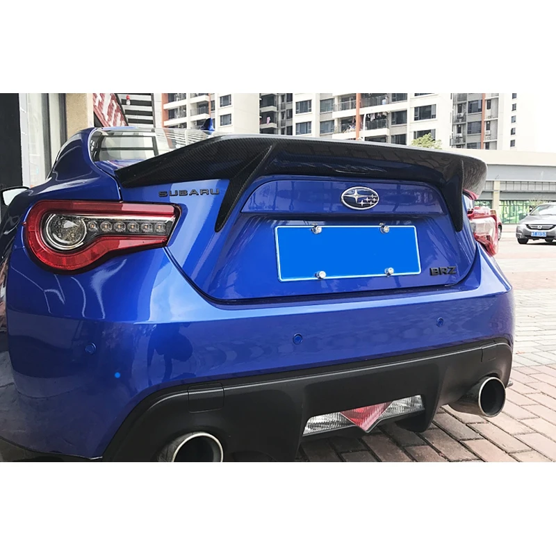 Авто-Стайлинг Карбон спойлер заднего багажника, крыла для Toyota GT86 Subaru BRZ Scion FR-S спойлер