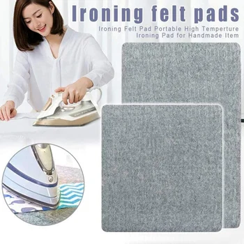

2Pack Wool Felt Ironing Board Wool Pressing Pad,Portable and Perfect for Sewing, Pressing Seams