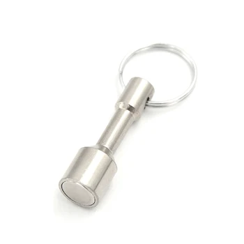 

Keychain Split Ring Pocket Keyring Hanging Holder KeyChains for Women Men Porte Clef Trinket