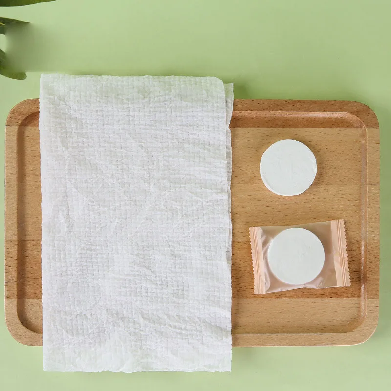 Disposable 10 Pack / Bag Compressed Facial Towel Thickened Portable Travel Candy Towel Non Woven Face Cleaning Beauty Tool