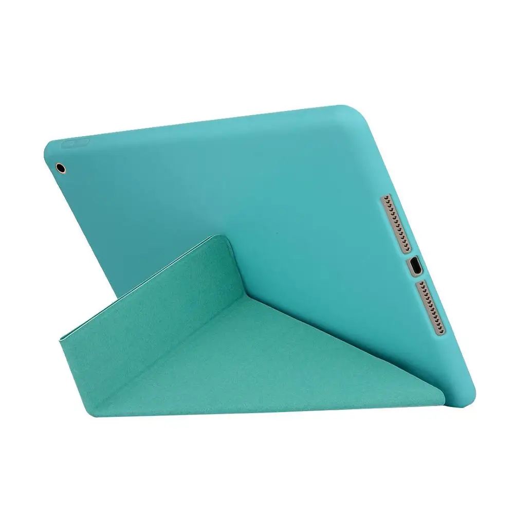 Для iPad 10,"(7th Gen) чехол для планшета из искусственной кожи Smart Wake/Sleep Soft Silicone TPU Stand Slim Cover A2200 A2198 A2232