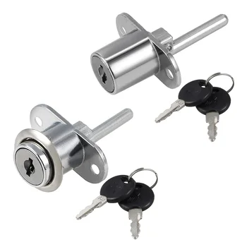 

uxcell 16mm / 5/8-inch 19mm / 3/4-inch Drawer Lock for Desk Cabinet Keyed Different