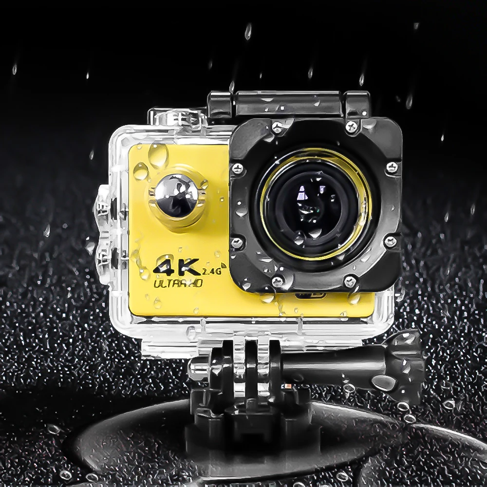 Экшн-камера Ultra HD 4k wi-fi F60/F60R 1080p 16 мп водонепроницаемая 30 метров | Электроника
