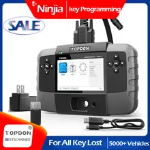 TOPDON T-Ninja 1000 Key Programming Tool All Key Lost Immobilizer Read Pin Delete Add Key Key Coding Automative Immobilizer
