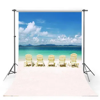 

TAIBO Vinyl Background Photography Beach and Ocean Background Seascape Photo Studio Backdrop Photocall