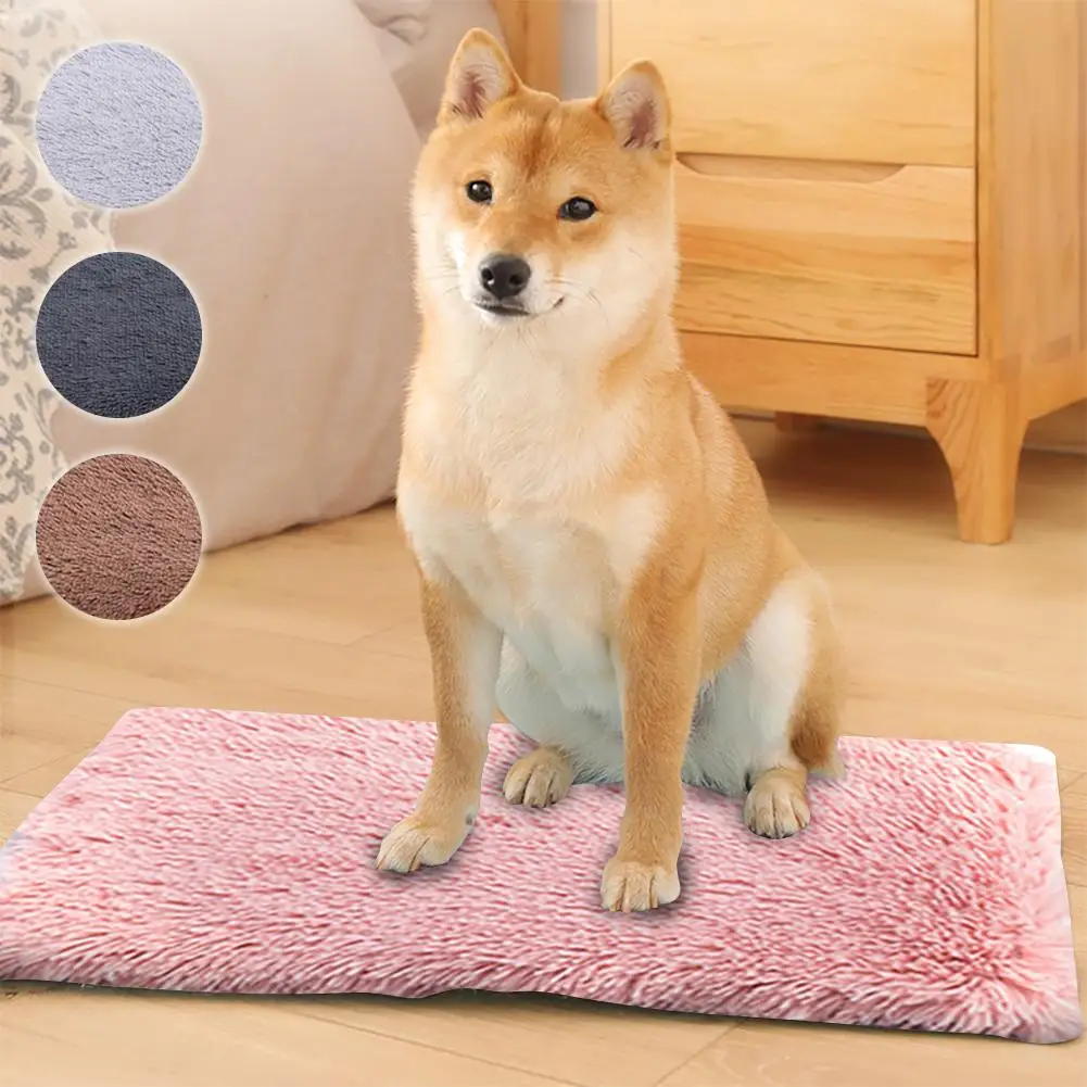 

Pet Soft Pet Blanket Winter Dog Cat Bed Mat Foot Print Warm Sleeping Mattress Small Medium Dogs Cats Coral Fleece Pet Supplies