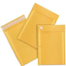

Mail Shipment 50pcs Kraft Paper Mailing Shipping Envelopes for Mailer Gift Bubble Padded Packaging Self Seal Courier Storage Bag