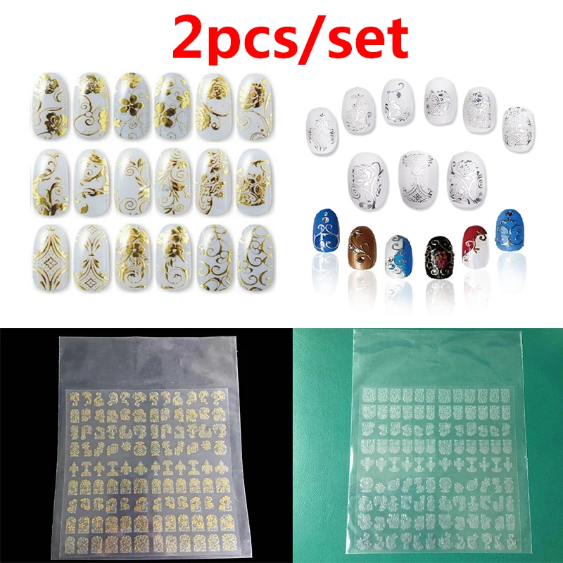 2/3Pcs рельефный рисунок 3D ногтей наклейки, водяной знак цветы наклейки для ногтей, переводятся на ногти художественное оформление ногтей советы переводятся с помощью воды, наклейки для ногтей - Цвет: Style 16