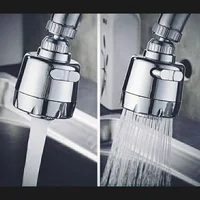 Kitchen Faucet Extender Rotatable Faucet Aerator Water Saving Tap Nozzle Adapter Bathroom Sink Accessories 2