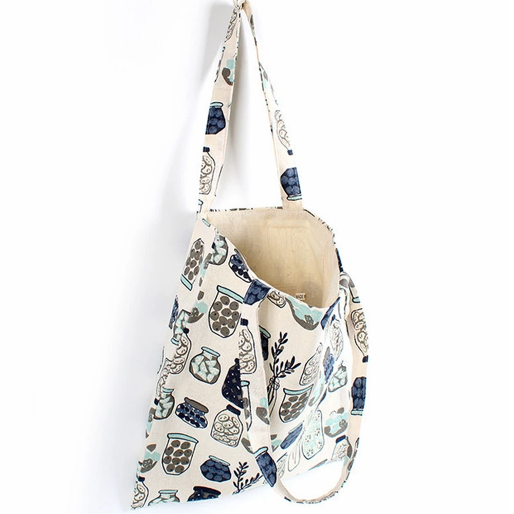 

Thank You Teacher School Gift Cotton Tote Cotton Linen Personalised Double Bag KYY8904