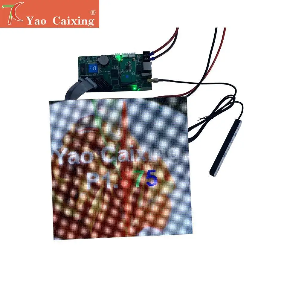 P1.875 실내 240x240mm D16L 와이파이 컨트롤러, DIY LED 매트릭스 스크린 패널 플러그 플레이 비디오 보드