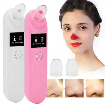 

USB Charging Electric Blackhead Cleaner Pimple Removal Pore Suction Deep Cleaning Skin Care Tool