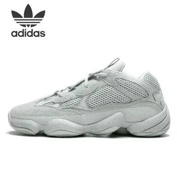 

Yeezy 500 Original Adidas Yeezy 500 Salt Men Running Shoes Unisex Sports Shoe Boost Woman Sneaker Breathable Mesh EE7287