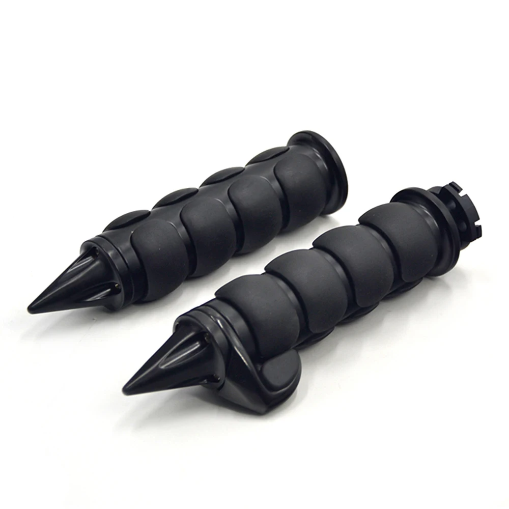 Black A 3 типа мотоциклетные ручки на руль мотоцикла Нескользящие ручки для руля Чопперы крутой стиль 25 мм/" Ручные ручки для мотоцикла - Цвет: Black A