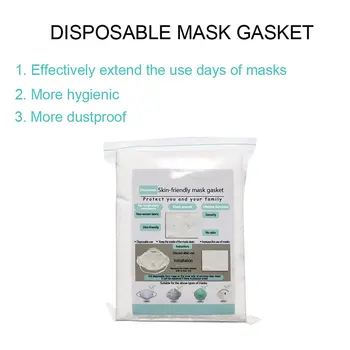 

Disposable Mouth Face Mask Replacement Pad Masks Gasket Safety Anti Dust Breathable Protective Mask Cotton Mat