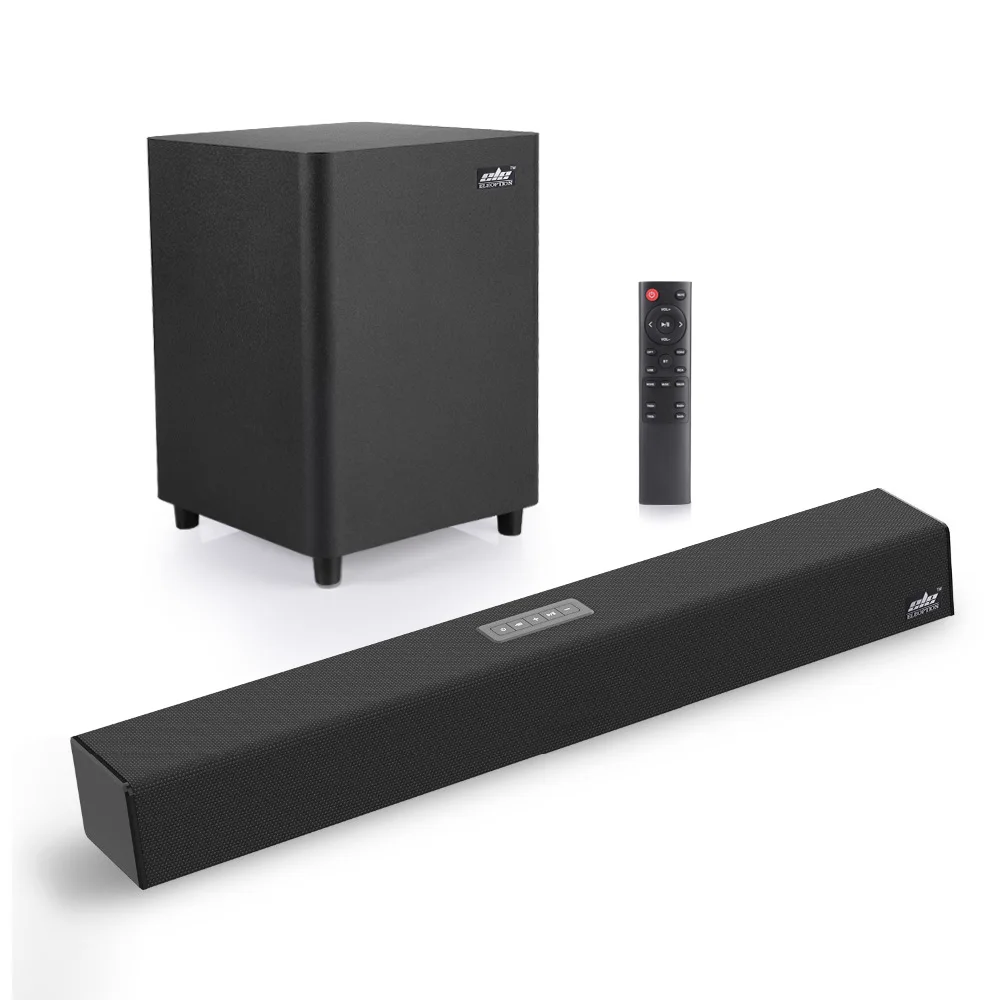 100W TV SoundBar 2.1 Bluetooth Speaker 5.0 Home Theater System 3D Surround 80dB Sound Bar Remote Control With Subwoofer For | Электроника